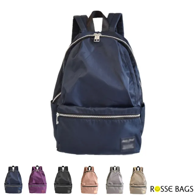 【Rosse Bags】日系防潑水雙肩後背包(防水包 現+預  共六色)