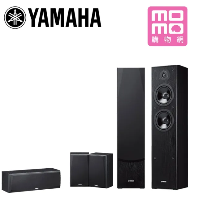 【YAMAHA 山葉】5聲道家庭劇院喇叭組NS-F51+NS-P51(台灣山葉公司貨)