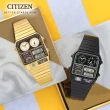 【CITIZEN 星辰】Chronograph系列 型男必備 復刻電子計時腕錶 母親節 禮物(JG2105-93E)