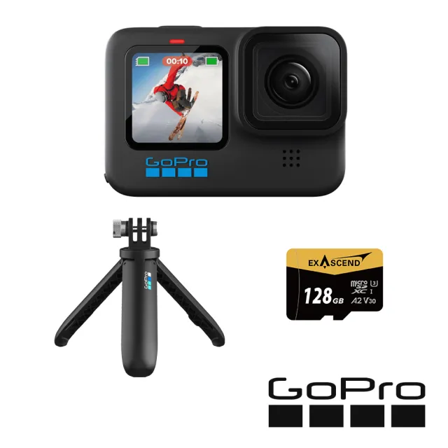 GoPro】Hero 10 Black128G手持套組- momo購物網- 好評推薦-2023年10月