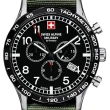 【S.A.M 阿爾卑斯軍錶】飛行員系列/綠色NATO帶/三眼計時/43mm(1746.9637SAM)