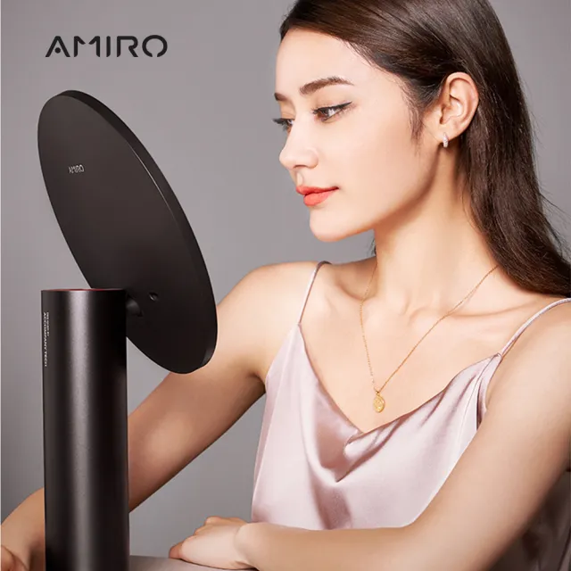 【AMIRO】全新第三代 AMIRO Oath 自動感光 LED化妝鏡(情人)