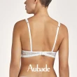 【Aubade】永恆低脊心有襯內衣-TC(白)