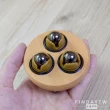 【即室好物】台灣製 磁石3滾珠經絡按摩刷(不鏽鋼美體刷 肩頸按摩器 刮痧按摩)
