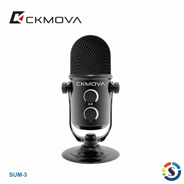 【CKMOVA】SUM-3 直播麥克風(勝興公司貨)