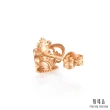 【點睛品】V&A博物館系列 法式古典皇冠 18K玫瑰金鑽石耳環