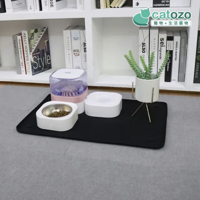 【catozo】寵物防溢餐墊大尺寸(兩色可選)