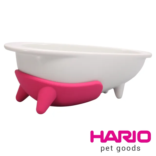 【HARIO】長嘴犬專用磁碗 三色可選(PTSC-LMY/PTSC-LMIBU/PTSC-LPC)