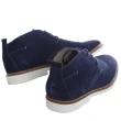 【oris  帆船鞋】ORIS男款流行潮靴-藍-SB14908B04(真皮/手工/男靴)