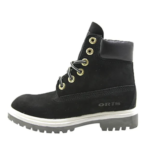 【oris  帆船鞋】ORIS韓式窄版靴-黑-S8789B01(真皮/手工/女靴)