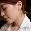 【CHARIS & GRACE 佳立思珠寶】14K金 耳環 Big Star Chain Earring 大星星垂鍊耳針耳環