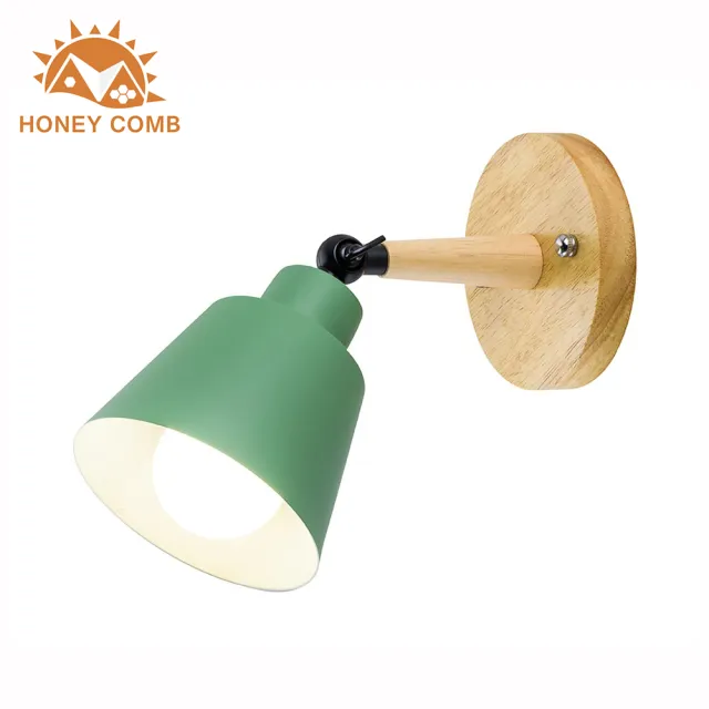 【Honey Comb】北歐風馬卡龍壁燈-綠(BL-52039)