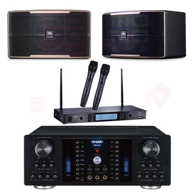 【OKAUDIO】DB-8AN+TEV TR-5600+JBL Pasion 8(擴大機+無線麥克風+懸吊式喇叭)