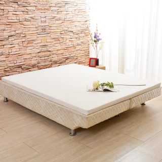 【LooCa】【買床送枕】2.5cm泰國乳膠床墊-搭贈防蹣防蚊布套-加大6尺(共兩色-送枕X2)