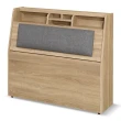 【樂和居】雷契爾3.5尺浮雕書架床頭箱-4色可選擇