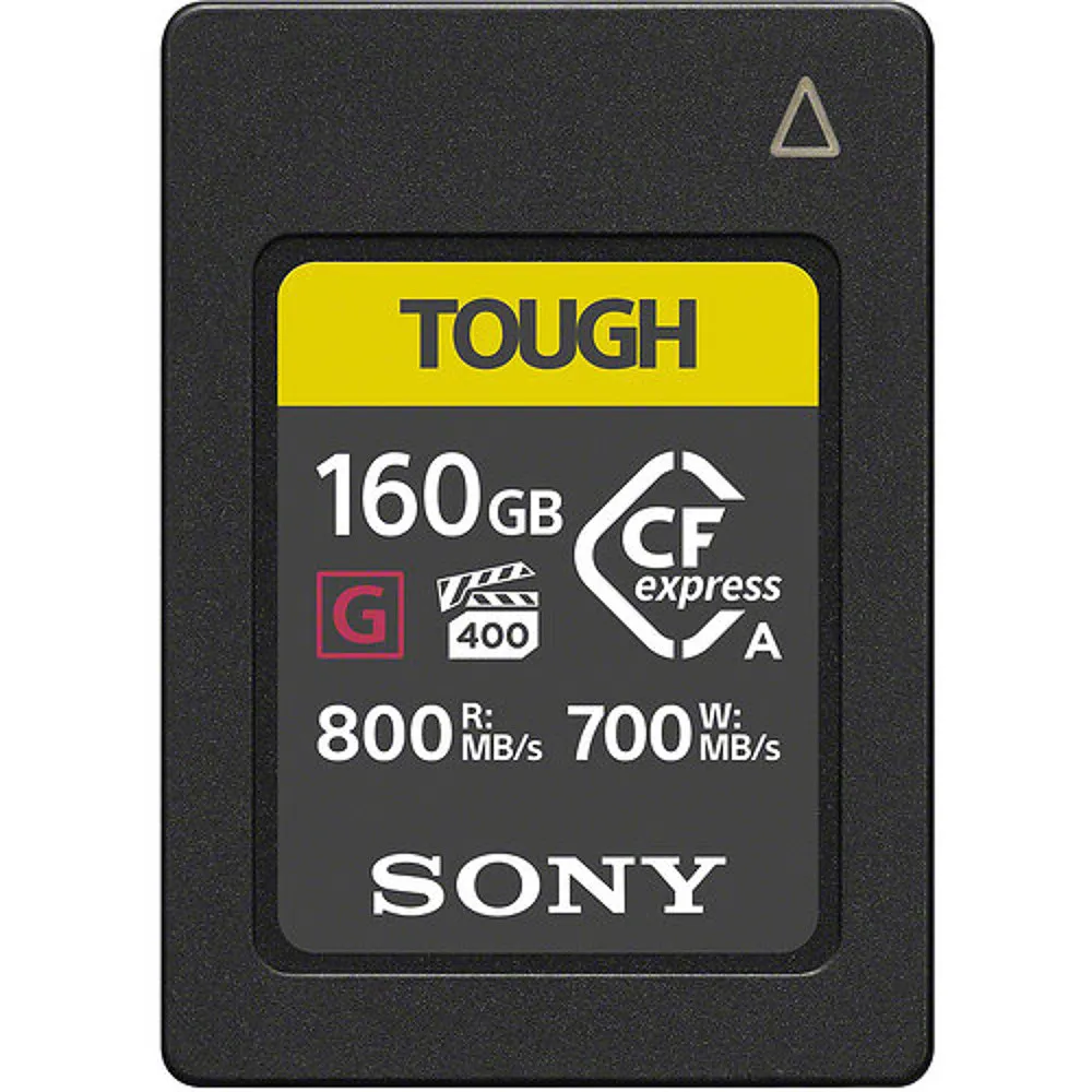 【SONY 索尼】CEA-G160T 160G/GB 800MB/S CFexpress Type A TOUGH 高速記憶卡  適用A7SM3 A7SIII(公司貨)