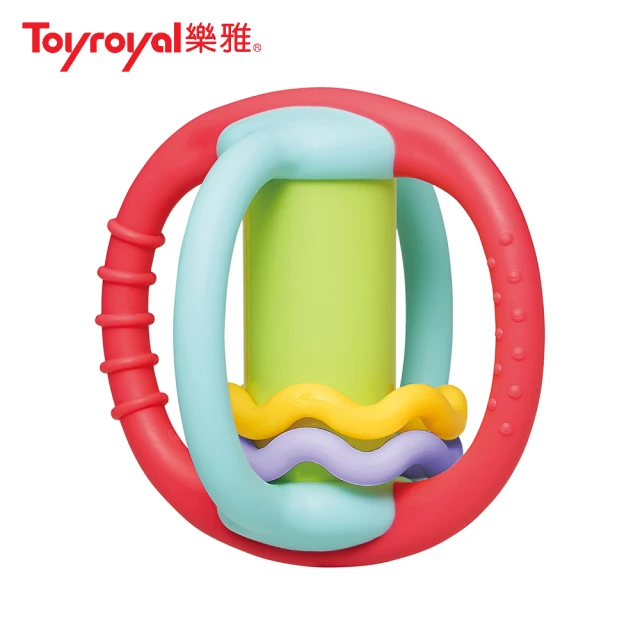 Toyroyal樂雅 官方直營 牙膠小行星搖鈴