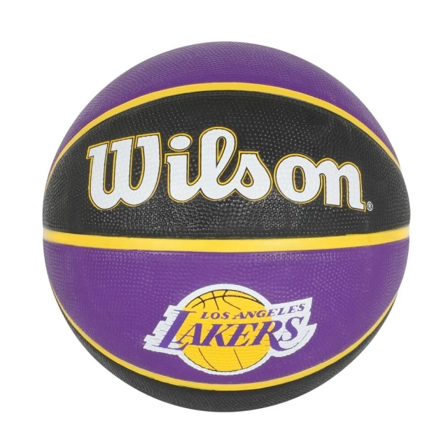 WILSON Wilson NBA Team 籃球 7號 隊徽球 耐磨 橡膠 室外 湖人隊(WTB1300XBLAL)