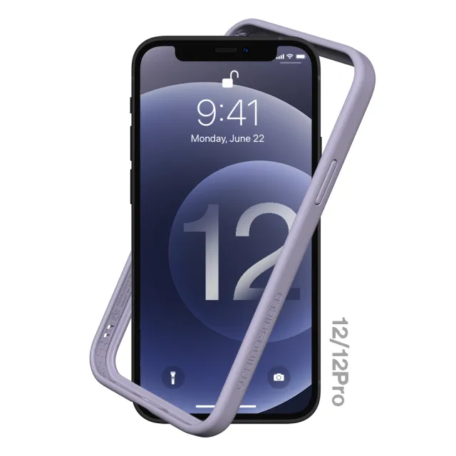 【RHINOSHIELD 犀牛盾】iPhone 12/12 Pro 6.1吋 CrashGuard NX 模組化防摔邊框手機保護殼(獨家材料)