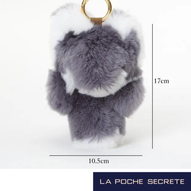 【La Poche Secrete】龐克狐狸包包吊飾鑰匙圈(多色任選)