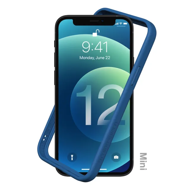 【RHINOSHIELD 犀牛盾】iPhone 12 mini 5.4吋 CrashGuard NX 模組化防摔邊框手機保護殼(獨家耐衝擊材料)