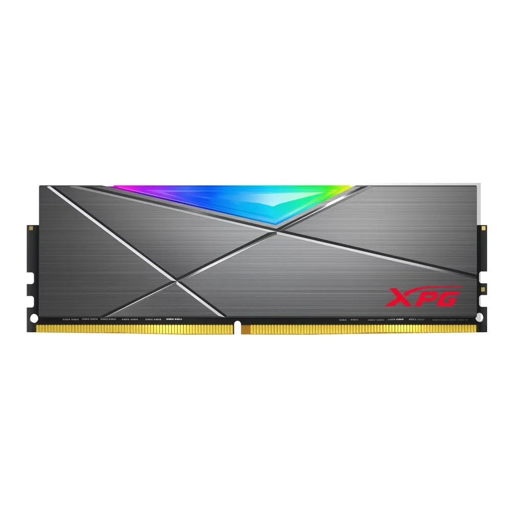 【ADATA 威剛】XPG D50 DDR4/3600_8G*2 桌上型記憶體(灰★AX4U360038G18I-DT50)