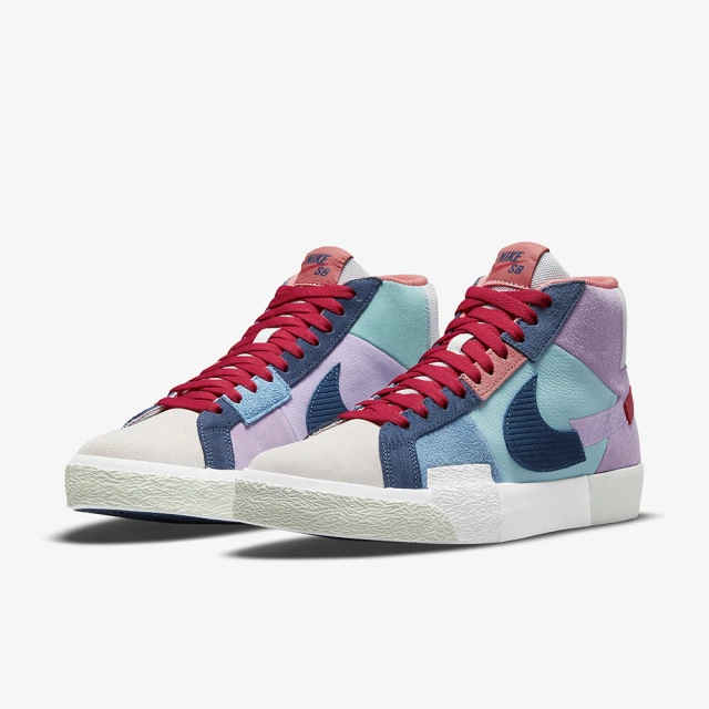 NIKE 耐吉 SB ZOOM BLAZER MID PRM 多色 拼接 男鞋 男女段(DA8854-500)