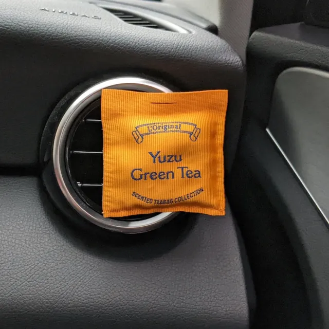 【L‘Original London 洛瑞歐】精品車用香氛包-柚子綠茶(車用香氛擴香、衣櫥芳香包-平輸)