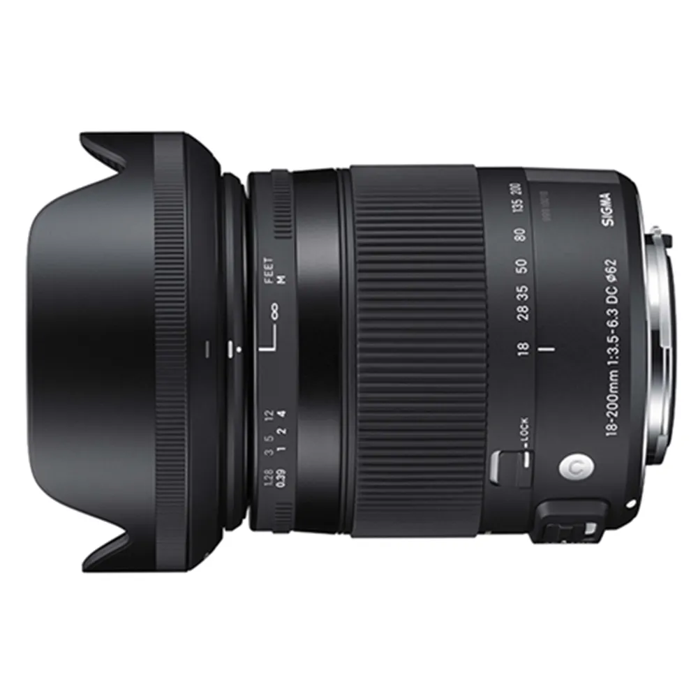 Sigma】18-200mm F3.5-6.3 DC Macro OS HSM變焦鏡頭(公)+【Sigma