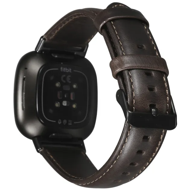 【WiWU】Apple Watch S7/S6/SE/5/4/3  38/40/41mm通用 經典皮革系列真皮錶帶(咖啡色/棕色/黑色)