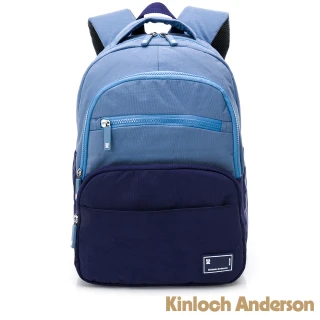 【Kinloch Anderson 金安德森】清新摩卡 機能後背包(深藍色)