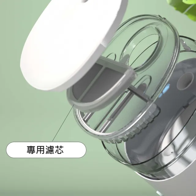 【HomeRun 霍曼】無線水泵寵物飲水機三代濾芯(3片裝/盒)