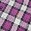 【ROBERTA 諾貝達】台灣製 進口素材 學院風格 搭出百變風貌短袖襯衫(紫色)