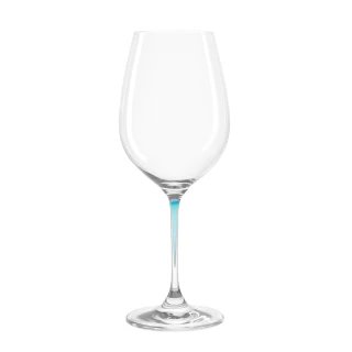 【德國LEONARDO里歐】藍珍珠梗酒杯415ml*2入(酒杯/品酒/禮品/玻璃杯)