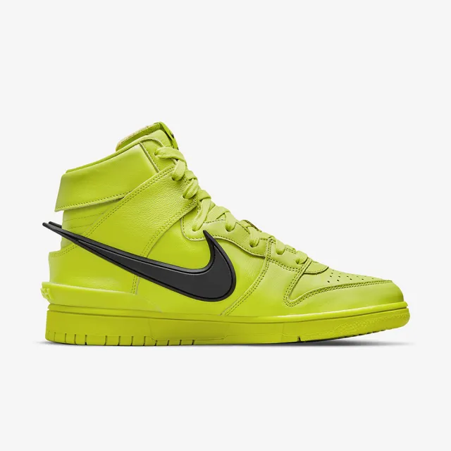 NIKE 耐吉】DUNK HIGH AMBUSH FLASH LIME 限量聯名螢光綠高筒(CU7544