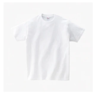 【日本 PRINTSTAR】純棉 5.6oz 重磅T恤-男女同款(白色)