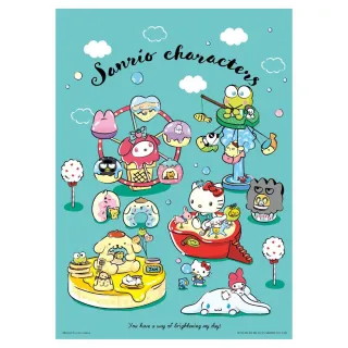 【HUNDRED PICTURES 百耘圖】Sanrio characters奇幻樂園拼圖520片(三麗鷗)