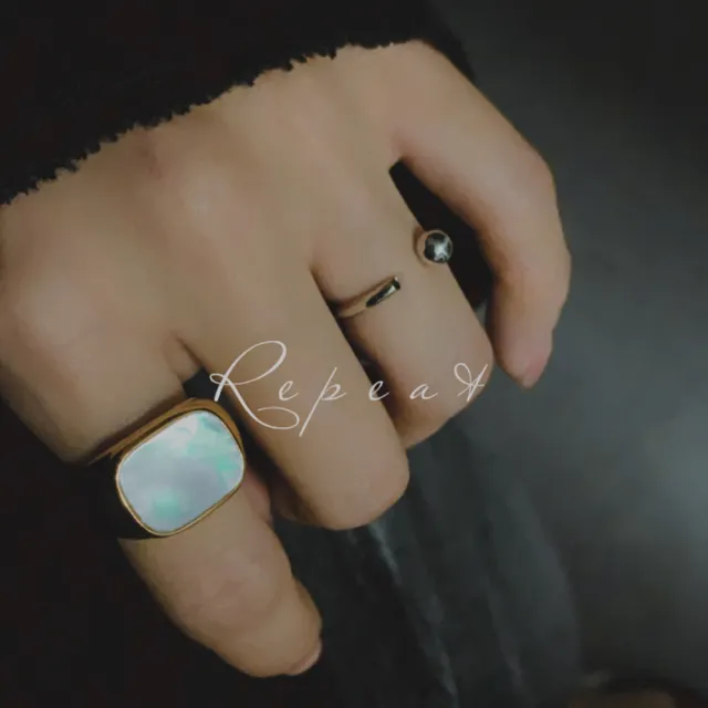 【CINCO】葡萄牙精品 Maria clara ring 925純銀戒指 圓球C型戒指(925純銀)