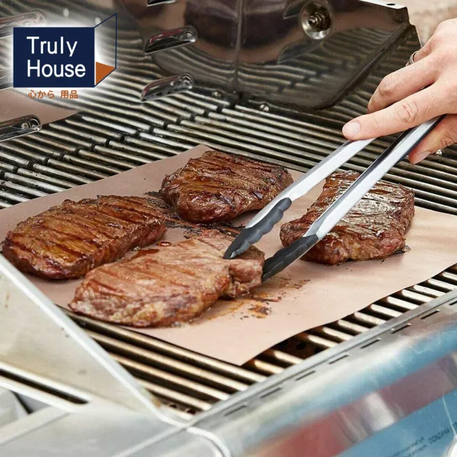 【Truly House】FDA檢驗合格  耐高溫雙面烘焙萬用墊/烤肉墊/不沾墊/中秋(三片組)