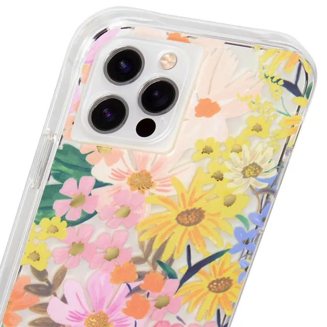 【CASE-MATE】x Rifle Paper Co. 限量聯名款  iPhone 12 Pro Max(防摔抗菌手機保護殼 - 瑪格麗特)