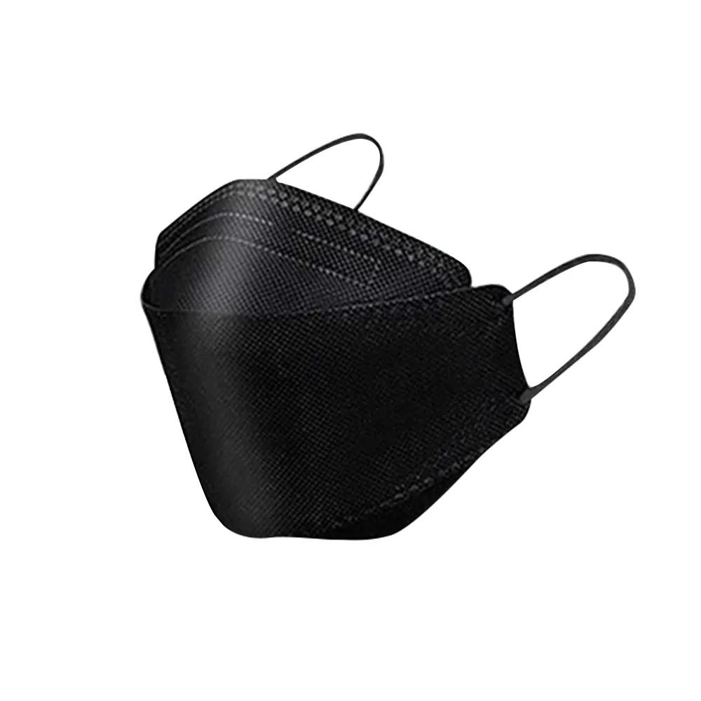 【久富餘】4D立體醫療口罩2盒(10片/盒)單片獨立包裝黑鑽石)4層防護KF94