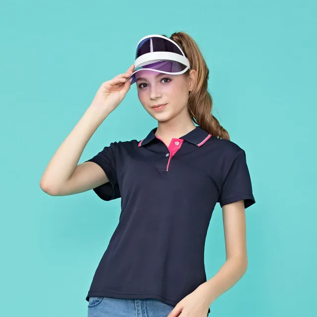 【PAUL SAILING】休閒運動吸濕排汗短袖POLO衫-女(兩色)