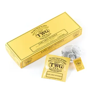 【TWG Tea】手工純棉茶包 禪心伯爵綠茶 15包/盒(Earl Grey Buddha;綠茶)