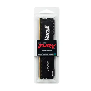 【Kingston Fury】FURY Beast 獸獵者DDR4-2666 16GB PC用超頻記憶體(KF426C16BB1/16)