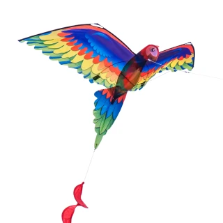 【888ezgo】3D立體鸚鵡造型風箏（金剛鸚鵡）（140*230）（全配/附150米輪盤線）