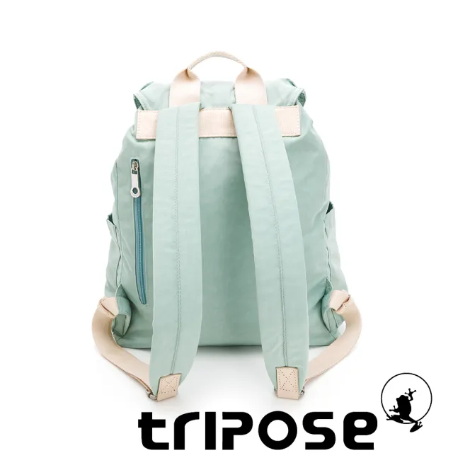 【tripose】MEMENTO微皺尼龍輕量後背包-大(薄荷綠)