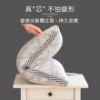 【LooCa】石墨烯抗菌天絲三段式獨立筒枕頭(1入)