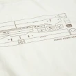 【EDWIN】男裝 PLUS+ 職人桔布邊排版短袖T恤(淺卡其)