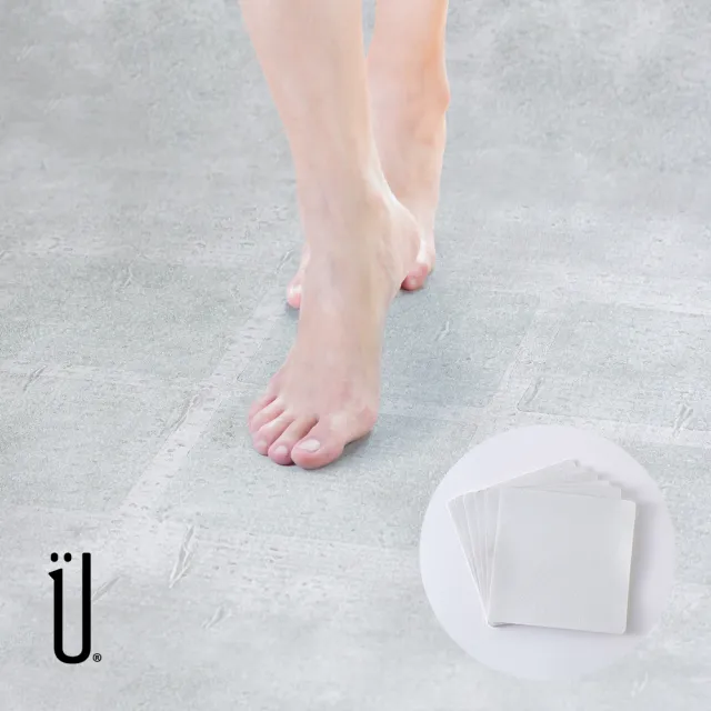 【UdiLife】24片組 防滑貼片-全透明款 約13×13cm(防滑貼片)