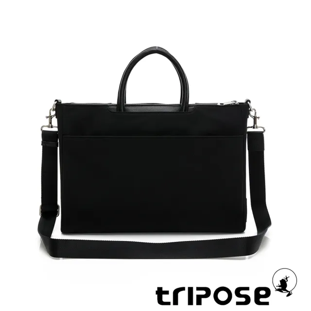 【tripose】FIMO商務筆電公事包-小(黑色)